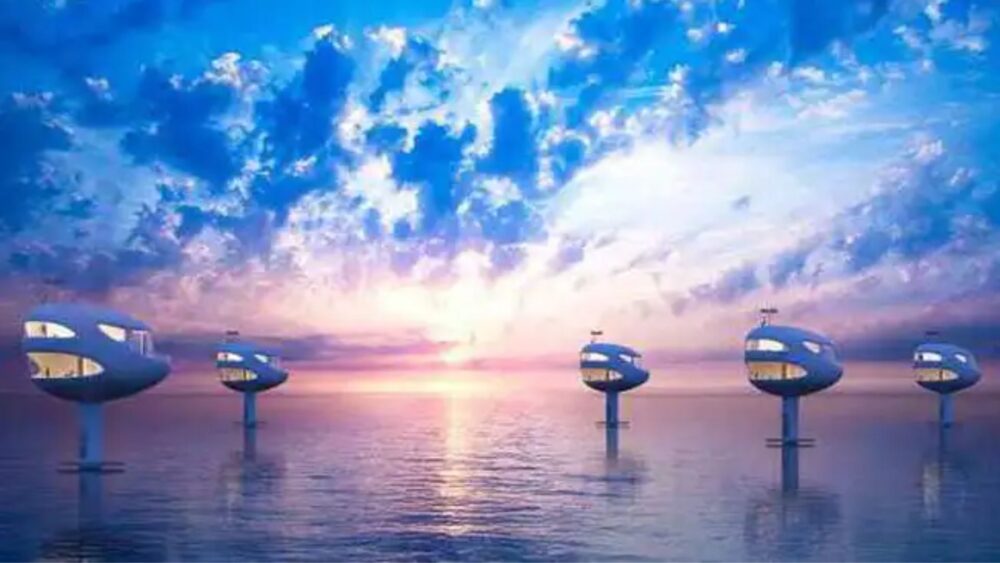 ផ្ទះ​អណ្ដែត​លើទឹក​តម្លៃ ១.៥ លាន​ដុល្លារ បង្ហាញ​ពី​ទីជម្រក​អនាគត​របស់​មនុស្ស