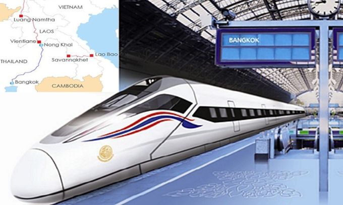 ប្រទេស​ថៃ ប្រកាស​អំពី​វឌ្ឍនភាព​នៃ​ការស្ថាបនា​ផ្លូវដែក​ល្បឿន​លឿន​ដំបូង