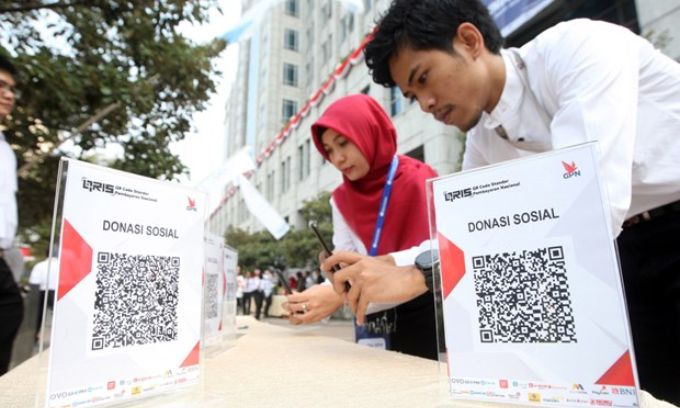 ឥណ្ឌូណេស៊ី ដាក់ឱ្យ​ប្រើប្រាស់​កូដ QR ត​ភ្ជាប់​ប្រព័ន្ធ​ទូទាត់​នៅ​ទូទាំង​តំបន់​អាស៊ាន