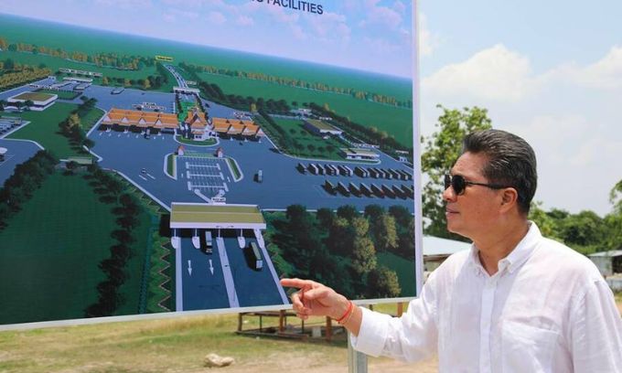 គម្រោងរៀបចំច្រកទ្វារអន្តរជាតិស្ទឹងបត់ និងផ្លូវតភ្ជាប់មកផ្លូវជាតិលេខ ៥ សម្រេចបានជាង ៥៨ ភាគរយ