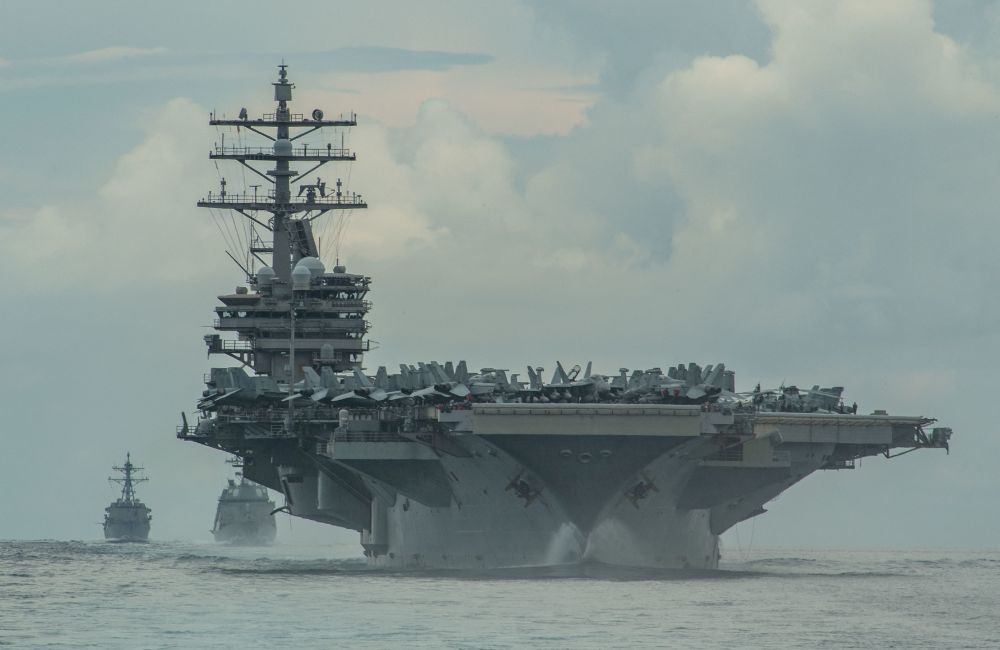 នាវា​ផ្ទុក​យន្តហោះ​ចម្បាំង​អាម៉េរិក មកដល់​ទឹកដី​កូរ៉េខាងត្បូង​ ជា​លើកដំបូង​ក្រោយ​អវត្តមាន​រយៈពេល ៤ ឆ្នាំ