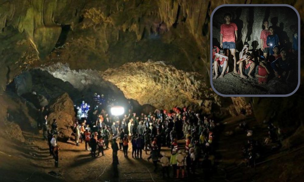 ល្អាងភ្នំដែល​ធ្លាប់​ «ឃុំឃាំង» ​សិស្ស​ថៃ​ច្រើន​នាក់​អស់​ជា​ច្រើន​សប្ដាហ៍​ ត្រៀម​ខ្លួន​ទទួល​ទេសចរ​ឡើង​វិញ