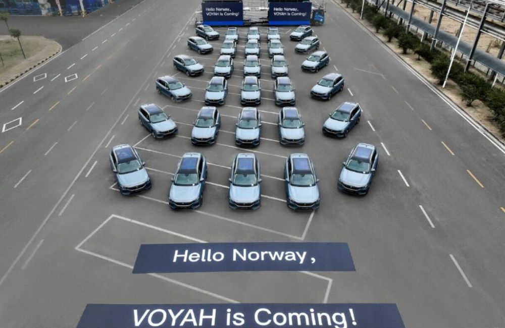 ក្រុមហ៊ុន Dongfeng Motor នាំចេញរថយន្តអគ្គិសនី SUV Voyah ៥០០ គ្រឿង ទៅកាន់ ន័រវែស