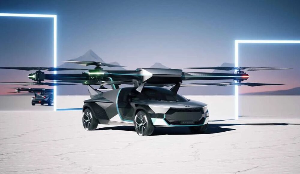 XPeng បង្ហាញ​កំណែ​រថយន្ត​ហោះ​អគ្គិសនី​ថ្មី ជិត​ដូច​ទៅនឹង​កំណែ​សម្រាប់​ផលិត