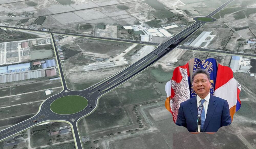 ការស្ថាបនា​ផ្លូវ​ក្រវាត់ក្រុង​ទី 3 និង​ស្ពាន​ឆ្លងកាត់​ផ្លូវជាតិ​នៅ​ជុំវិញ ភ្នំពេញ សម្រេចបាន​ជិត 80% និង​ជិត 90%