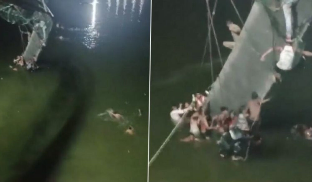 បាក់​ស្ពាន​យោល​នៅ ឥណ្ឌា! មនុស្ស​យ៉ាងតិច 120 នាក់​បាត់​បង់ជីវិត