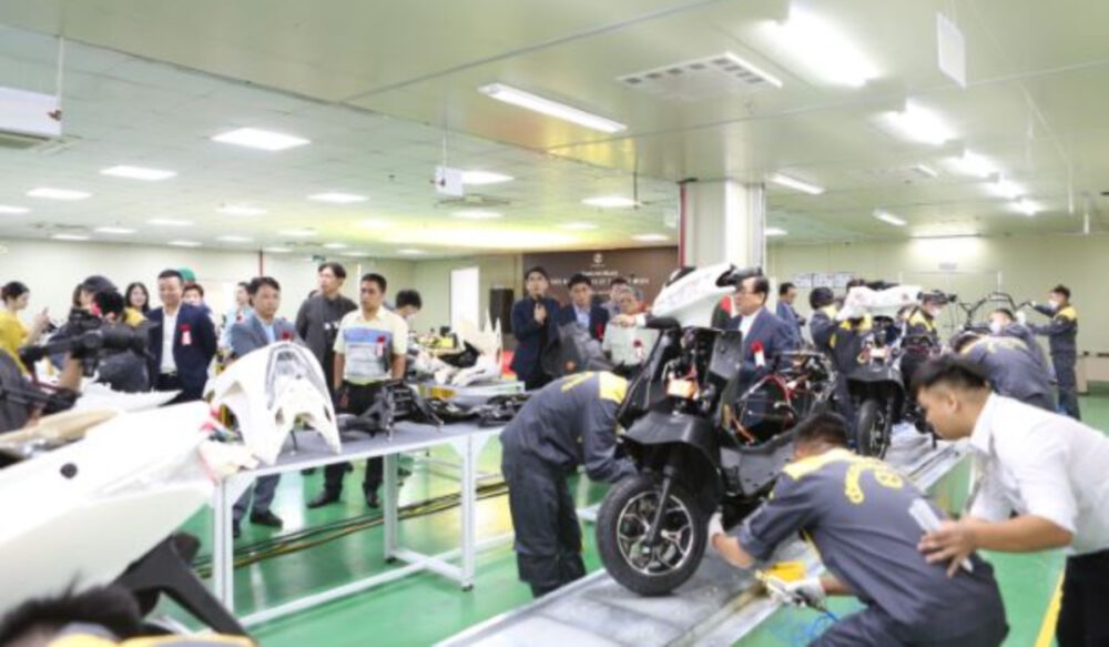 ក្រុមហ៊ុន​របស់ កូរ៉េខាងត្បូង បើក​រោងចក្រ​ផលិត​ម៉ូតូ​អគ្គិសនី​នៅ វៀតណាម