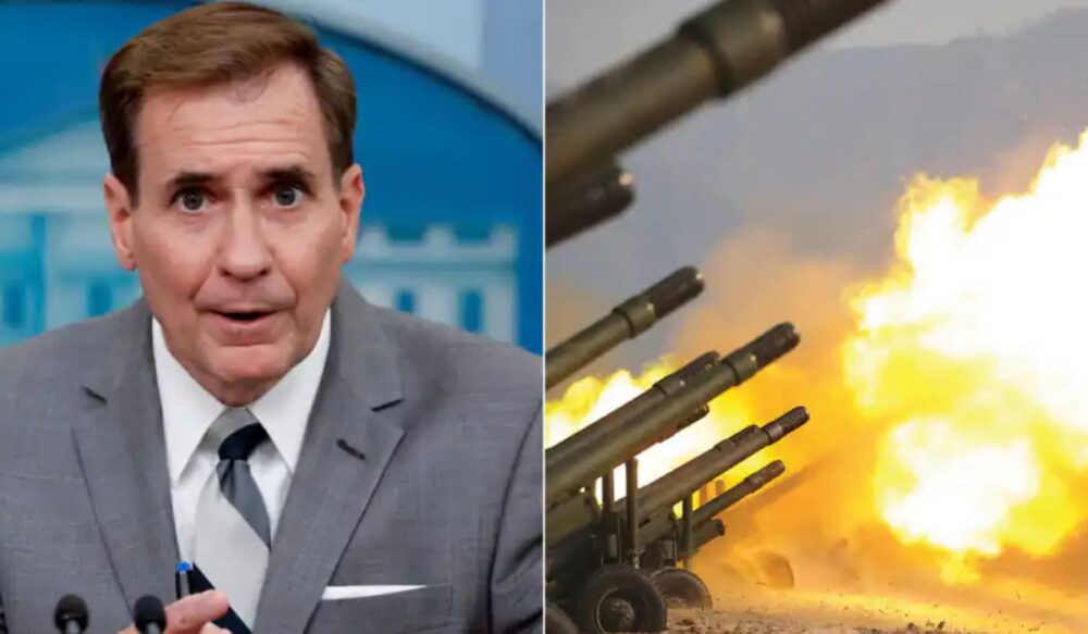 សេត​វិមាន​និយាយថា កូរ៉េខាងជើង កំពុង​ជញ្ជូន​គ្រាប់កាំភ្លើង​ធំ​ឱ្យ រុស្ស៊ី