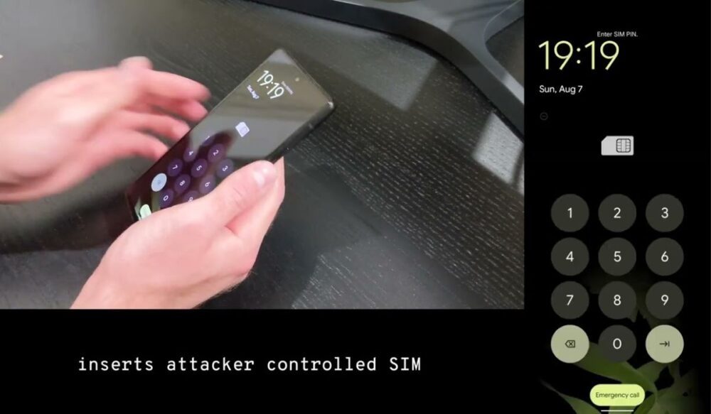 ជន​ទុច្ចរិត​អាច​បើក​សោ​ទូរស័ព្ទ Android បាន​យ៉ាង​​ងាយ ដោយ​​គ្រាន់​តែ​​ប្ដូរ​ស៊ីម (SIM)​ ថ្មី