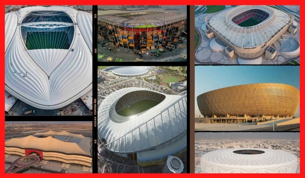 ​កីឡដ្ឋាន​ទាំង 8 សម្រាប់ World Cup 2022 នៅ ប្រទេស​កាតា