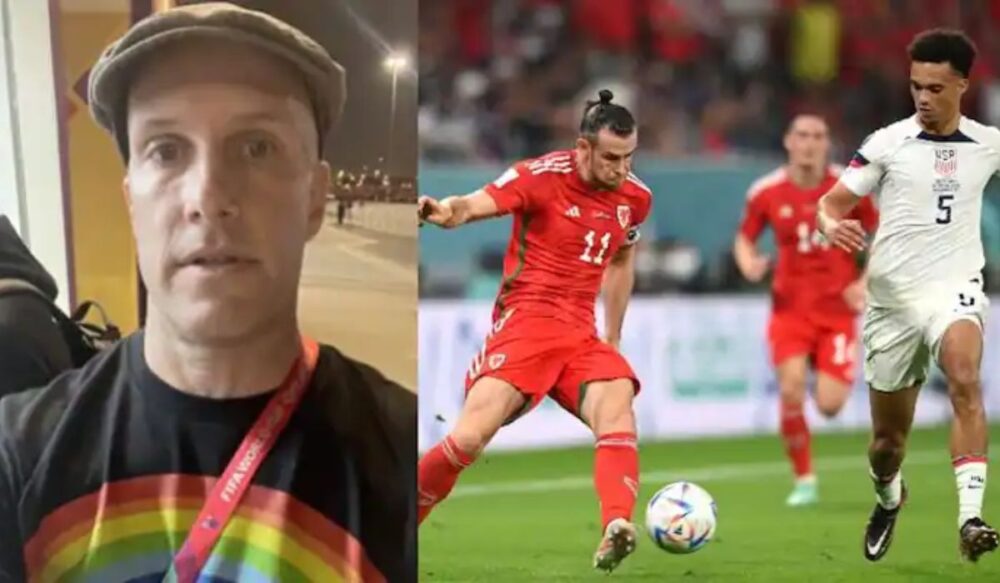 (World Cup 2022)-អ្នកសារព័ត៌មាន​អាម៉េរិក ថា ត្រូវ​អាជ្ញាធរ​កាតា ស្នើឱ្យ​ដោះអាវ​ពេល​ចូល​ទស្សនា​ការប្រកួត