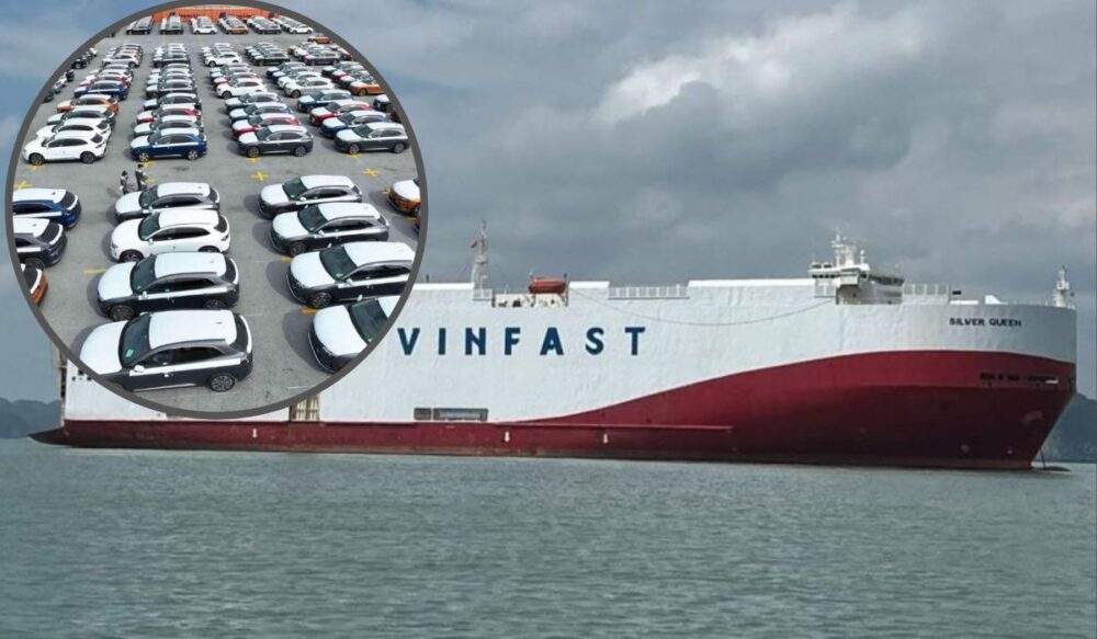 ក្រុមហ៊ុន​ផលិត​រថយន្ត​អគ្គិសនី​​សុទ្ធ​របស់ វៀតណាម នាំចេញ VF 8 ជើង​ដំបូង​ទៅកាន់​ទីផ្សារ​អន្តរជាតិ