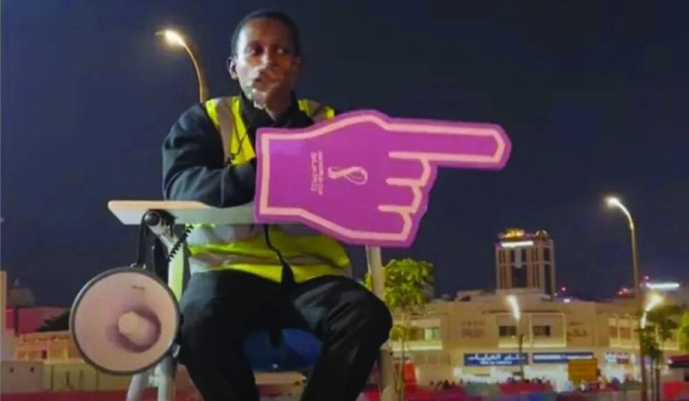 អ្នក​បង្ហាញផ្លូវ​នៅ World Cup 2022 ធ្វើឱ្យ​ផ្ទុះ​ការចាប់អារម្មណ៍​នៅ​ប្រទេស​កាតា