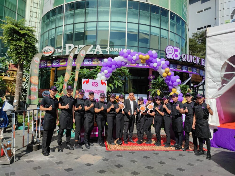 ក្រុមហ៊ុន ហ្វាន់ ហ៊្វូដ សម្ពោធជាផ្លូវការភោជនីយដ្ឋានបឺហ្គឺរ QB សាខា PPIU