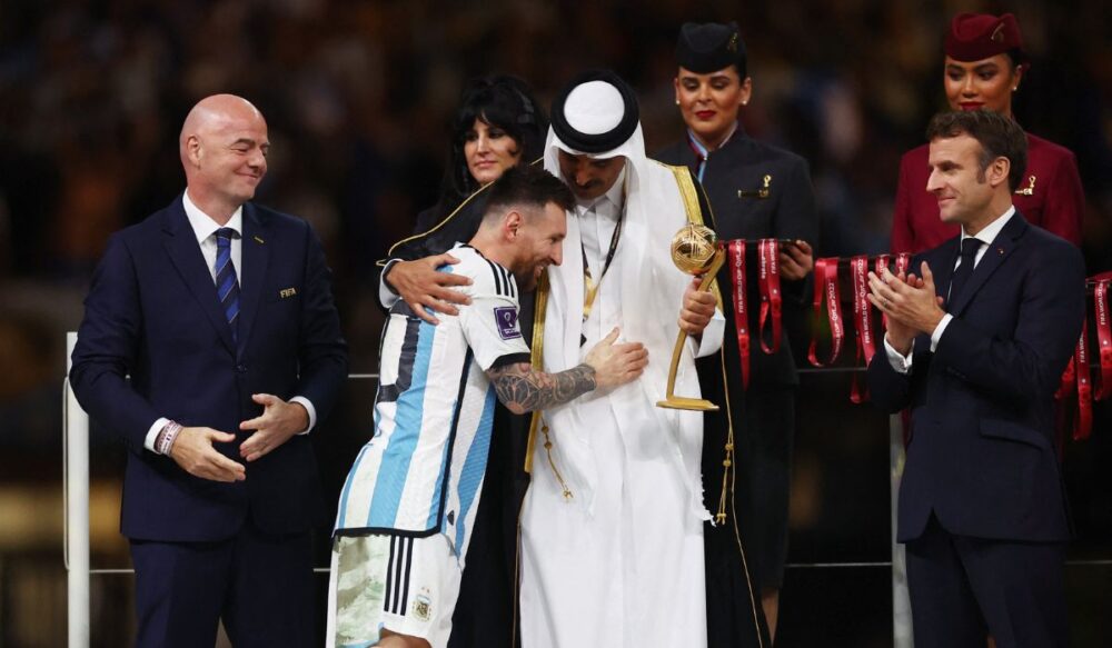 (World Cup 2022)- មេដឹកនាំ​បណ្ដា​ប្រទេស ចូលរួម​អបអរសាទរ ចំពោះ អា​ហ្ស​ង់​ទីន