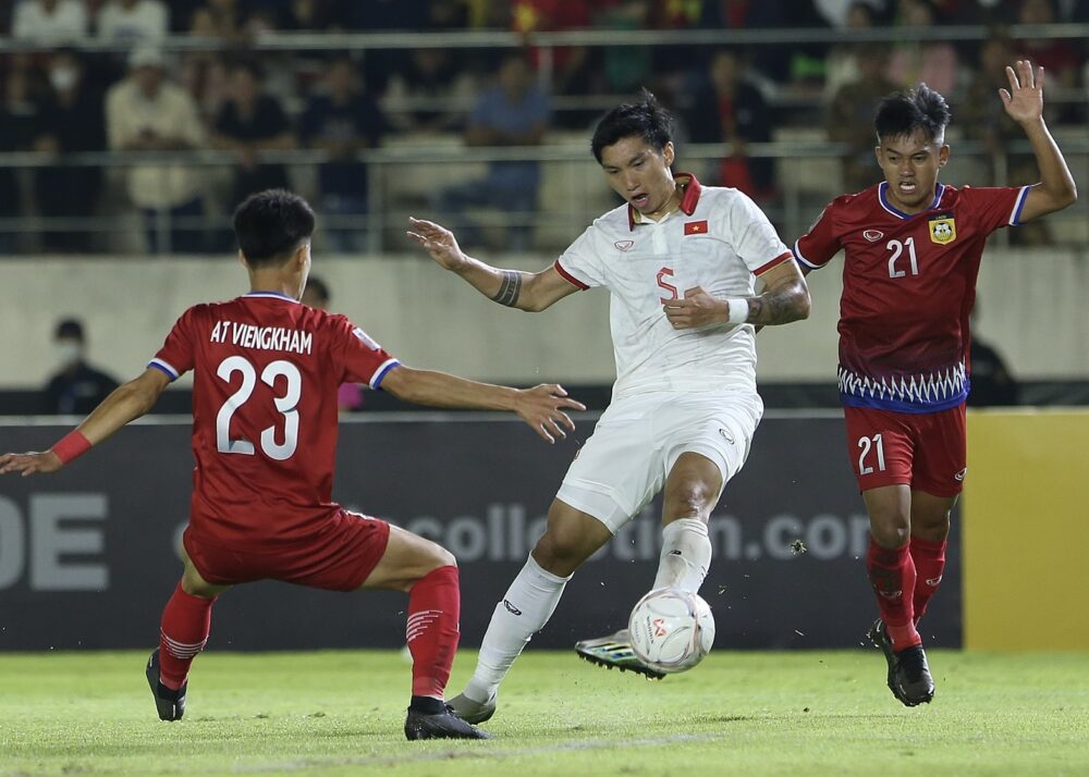 AFF Cup 2022 – វៀតណាម​ឈ្នះ​ដាច់​លើ​ឡាវ​នៅ​ជុំ​ដំបូង​នៃ​វគ្គ​សន្សំ​ពិន្ទុ​