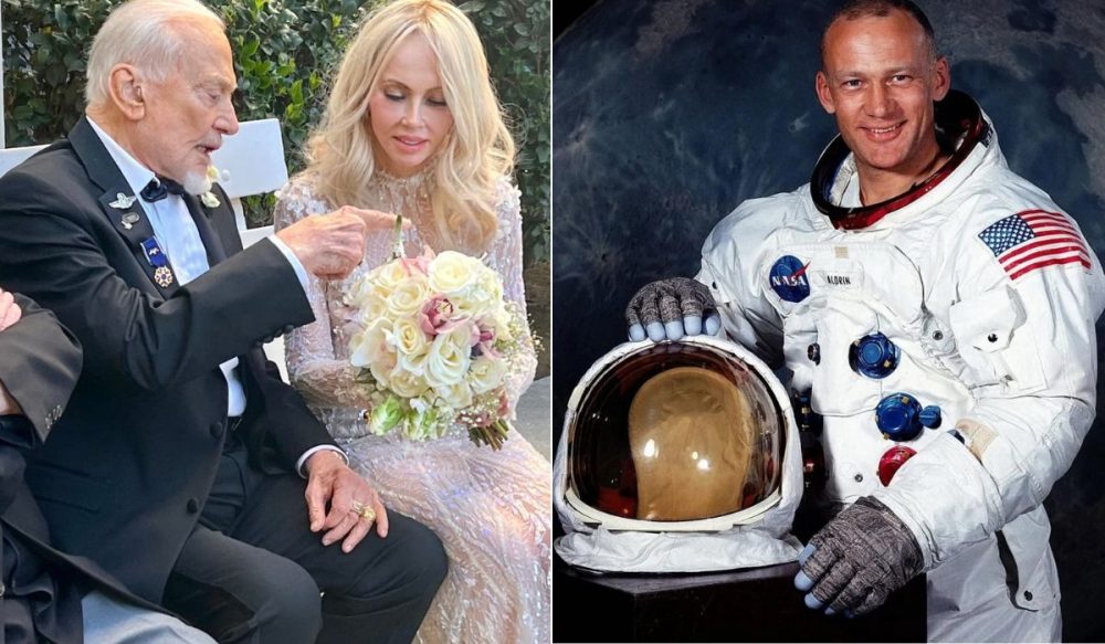 មនុស្ស​ទី​ពីរ​ដែល​បាន​ដើរ​លើ​ដី​ឋាន​ព្រះ​ចន្ទ រៀបការ​ក្នុង​វ័យ​ជាង 90 ឆ្នាំ