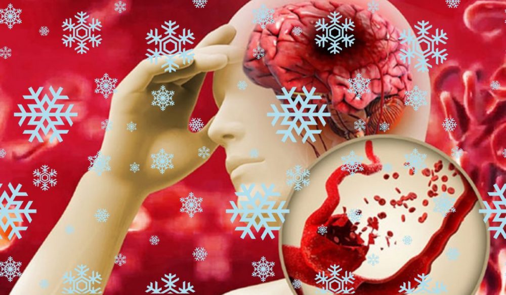 ហានិភ័យ​​កើត «ជំងឺ​​ដាច់​​សរសៃ​ឈាម​​ខួរ​ក្បាល»​ កើន​ឡើង​​ខ្ពស់​​ក្នុង​​រដូវ​រងា