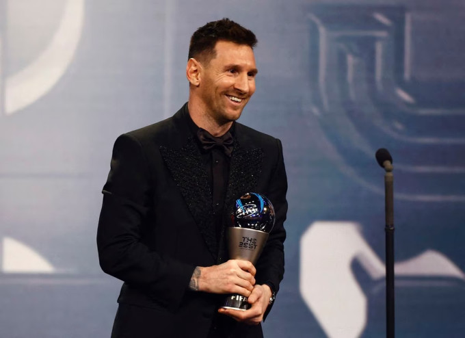 Lionel Messi ទទួលបាន​ពានរង្វាន់ The Best FIFA 2022