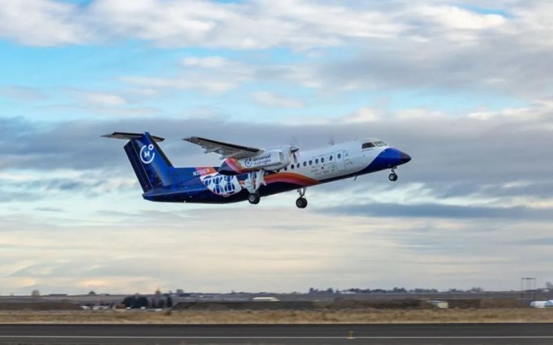 យន្តហោះ​អ៊ីដ្រូសែន​ធំជាងគេ​លើ​ពិភពលោក ហោះហើរ​សាកល្បង​ដោយ​ជោគជ័យ