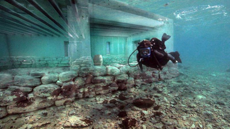 ទីក្រុងដែលលិចក្រោមទឹកសមុទ្រ Pavlopetri មានអាយុកាលចាស់ជាងគេបំផុតលើពិភពលោក