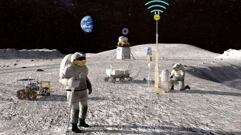 Nokia រៀប​ផែន​ការនាំ​អ៊ី​ន​ធើ​ណិ​ត 4G ឡើងទៅ​កាន់​ឋាន​ព្រះ​ចន្ទ