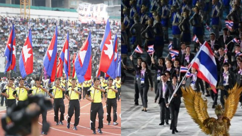 សមាជិកនៃ​​ប្រតិភូកីឡា​កម្ពុជា​ចូល​រួម​ស៊ីហ្គេម​ទី 32 តិច​ជាង​ឆ្ងាយ​ធៀប​នឹង​ក្រុម​លេខ​មួយ