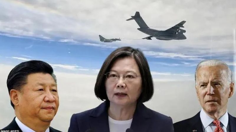 យន្តហោះ និង​នាវាយោធា​​ចិន​ជាង 100 គ្រឿង បង្ហាញខ្លួន​នៅ​ជុំវិញ​កោះ​តៃវ៉ាន់