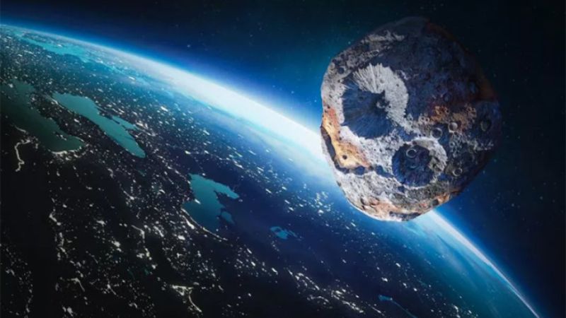 អាចម៍ផ្កាយ​ធំ​ជាង​តួ Eiffel នៅ​ប្រទេស​បារាំង ជិត​ហោះ​កាត់ពី​មុខ​ផែនដី