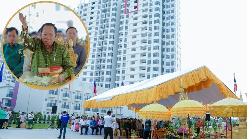 ភូមិ​កីឡា​សម្រាប់​ទទួល​ប្រតិភូ​កីឡា​បរទេស ត្រូវបាន​សម្ពោធ​ដាក់ឱ្យ​ប្រើប្រាស់​ជា​ផ្លូវការ