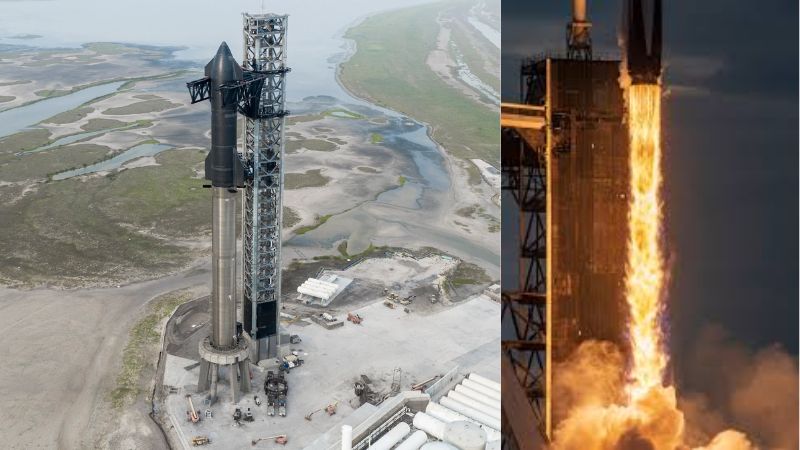 SpaceX ធ្វើតេស្ត​បច្ចេកវិទ្យាខែល​​ការពារ​ប្រព័ន្ធ​​ទម្រ​យាន Starship