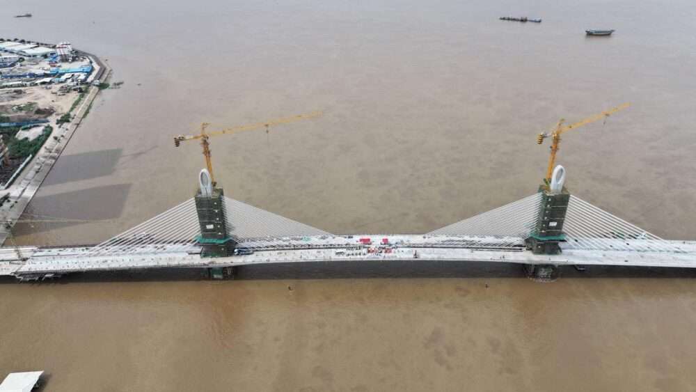 ស្ពានកោះពេជ្រ-កោះនរា នឹងត្រូវបានបើកឱ្យធ្វើចរាចរណ៍បណ្ដោះអាសន្ននៅខែក្រោយ