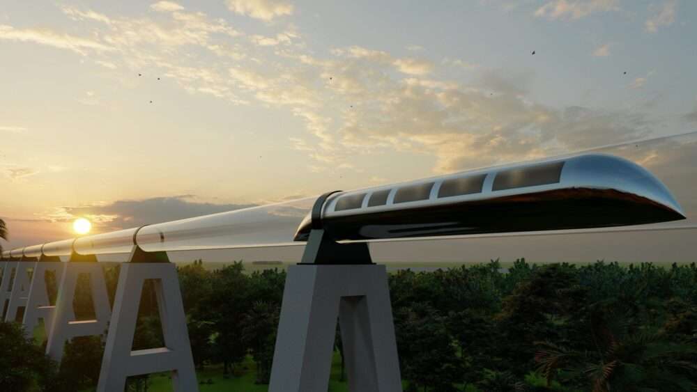 រថភ្លើង​ដឹក​ជញ្ជូន Hyperloop ល្បឿន​ជាង 1,200 គីឡូម៉ែត្រ​/ម៉ោង