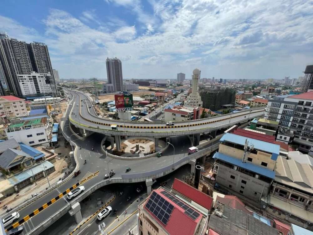 វឌ្ឍនភាព ! ស្ពានអាកាសក្បាលថ្នល់ នឹងបញ្ចប់ការសាងសង់ទាំងស្រុងនៅត្រឹមថ្ងៃទី២០ ក្នុងខែមីនា ខាងមុខនេះ